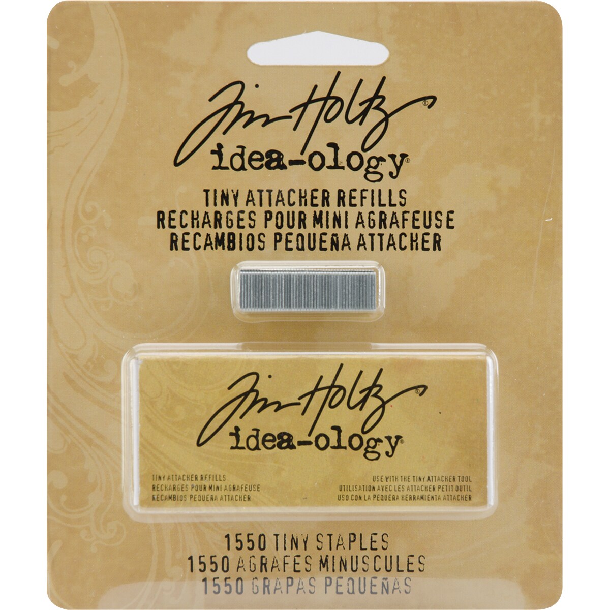 Idea-Ology Tiny Attacher Refill Staples .25&#x22;-1550/Pkg
