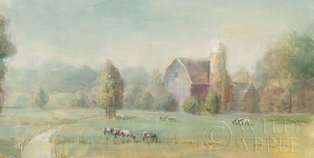 Tranquil Farm Crop Poster Print by Danhui Nai - Item # VARPDX31266