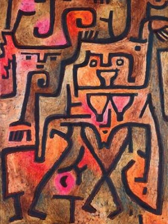 Forest Witches Poster Print by Paul Klee - Item # VARPDX3PK1946