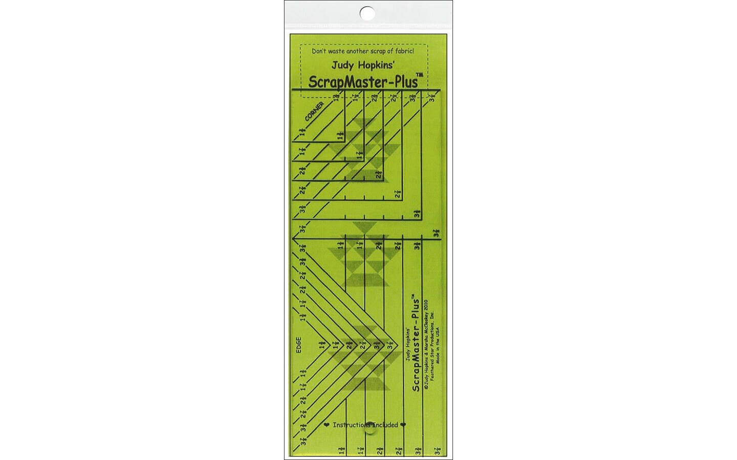 Feathered Star Ruler ScrapMaster-Plus