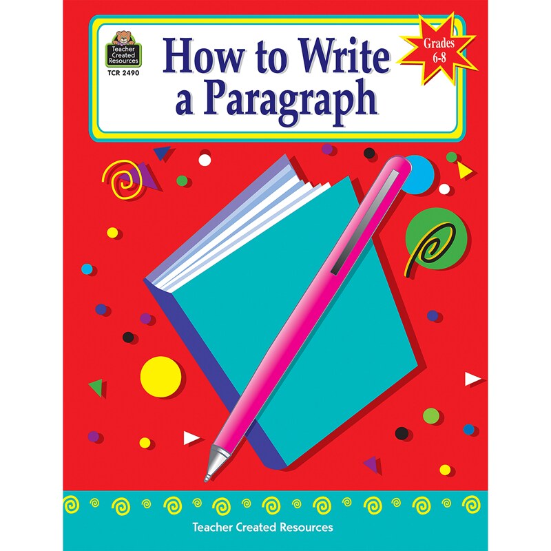 how-to-write-a-paragraph-activity-book-grade-6-8-michaels