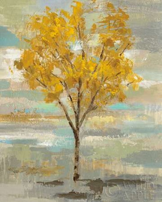Golden Tree and Fog I Poster Print by Silvia Vassileva - Item # VARPDX29743