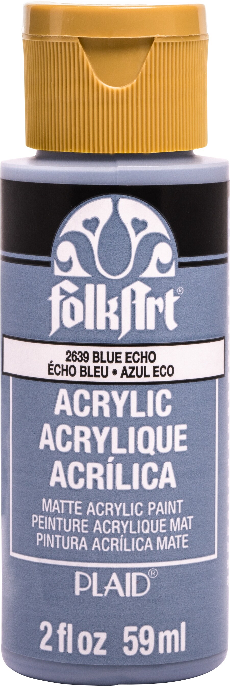 Folkart Acrylic Paint 2Oz-Blue Echo