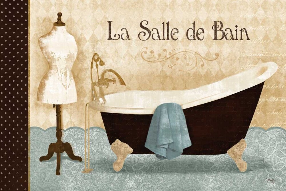 La Salle de Bain Poster Print by Mollie B.  Mollie B.  - Item # VARPDXMOL438