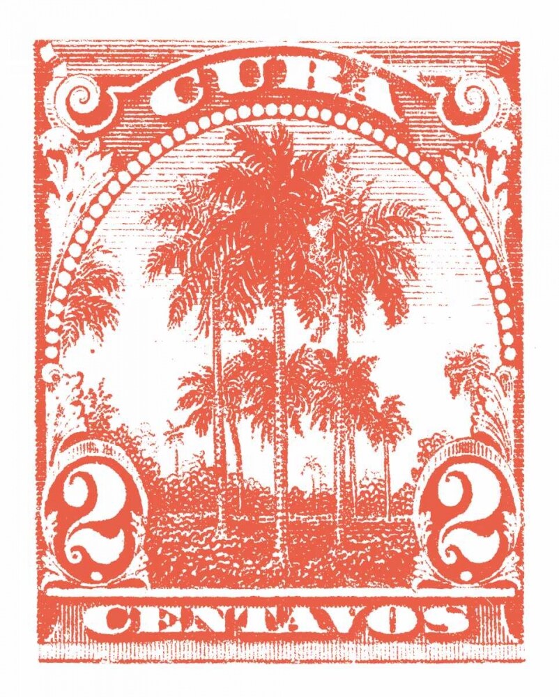 Cuba Stamp IX Bright Poster Print by Wild Apple Portfolio - Item # VARPDX33886