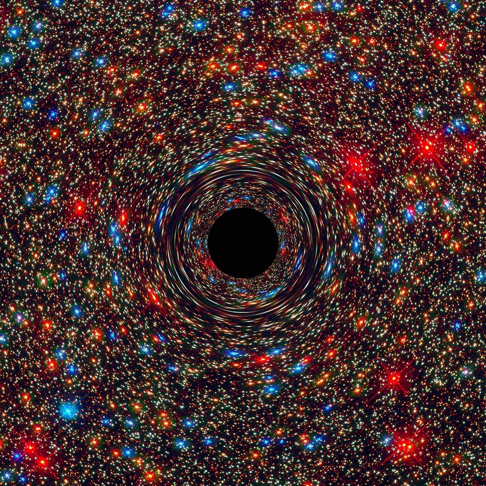 Black Hole in NGC 1600 Poster Print by NASA NASA - Item # VARPDX460937