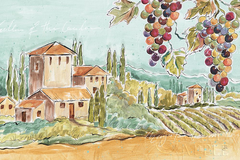 Tuscan Breeze I No Poppies Poster Print by Daphne Brissonnet - Item # VARPDX37967