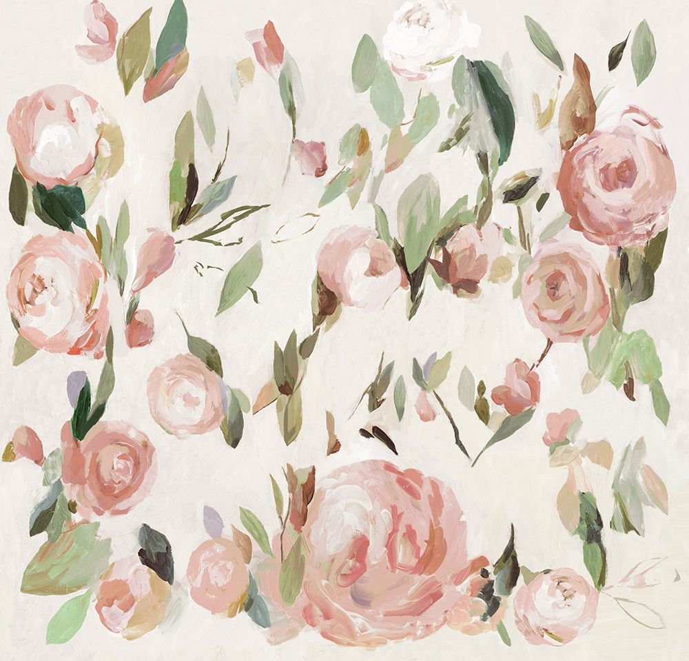 Rose Pearls Poster Print by Asia Jensen # JN452A