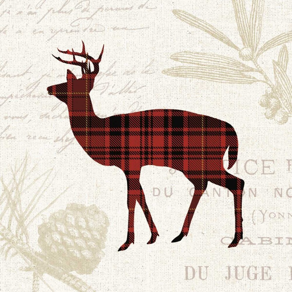 Plaid Lodge II Poster Print by Wild Apple Portfolio - Item # VARPDX33687HR