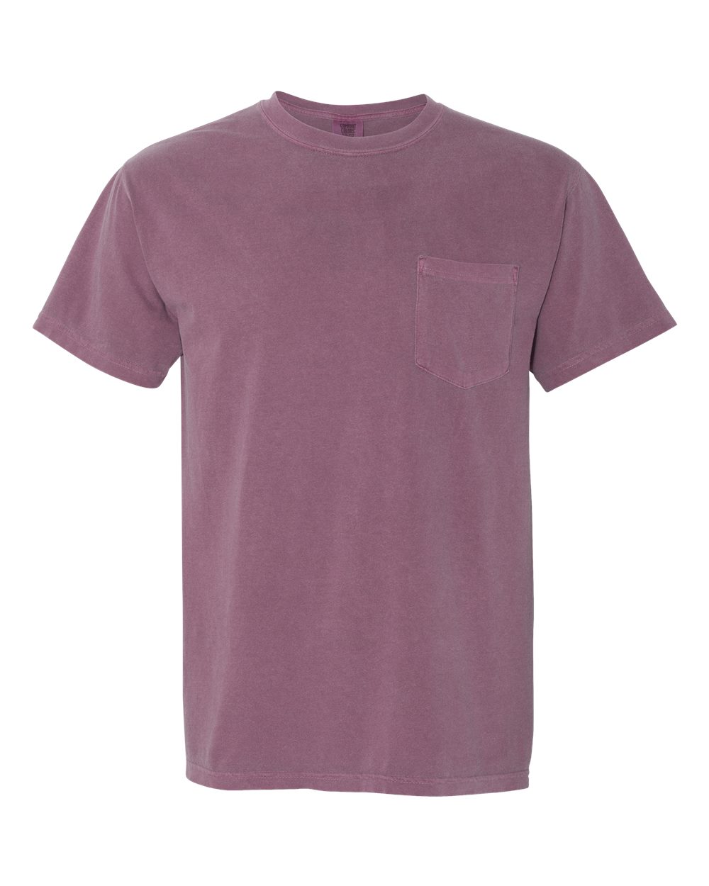 Comfort Colors&#xAE; Garment-Dyed Heavyweight Pocket Crew Neck Short Sleeve T-Shirt