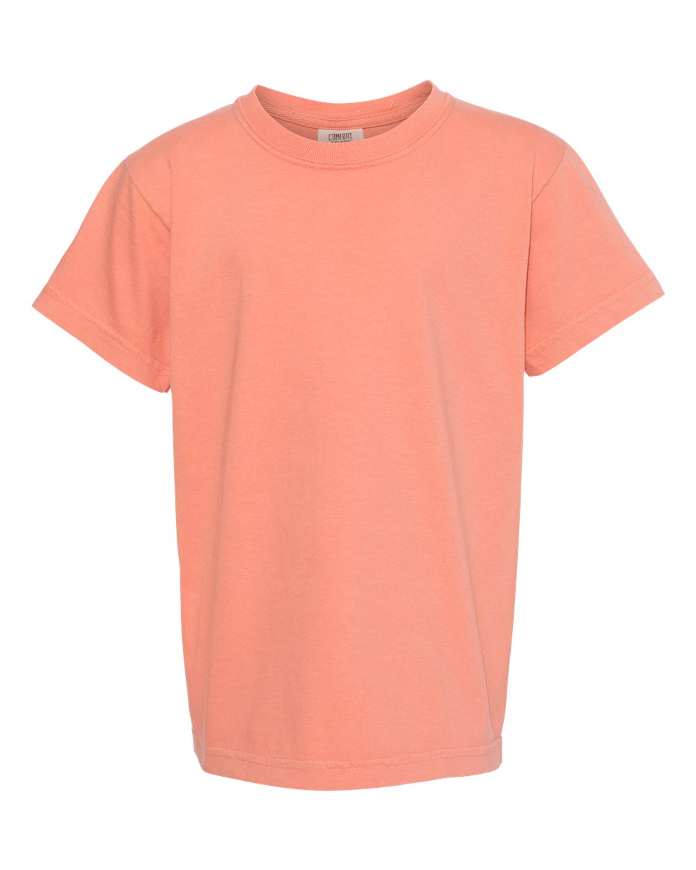 Comfort Colors® Garment-Dyed Youth Heavyweight Short Sleeve Crewneck T-Shirt