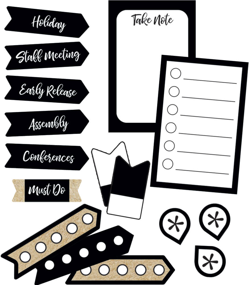 Schoolgirl Style Teacher Planner Accent Stickers Michaels