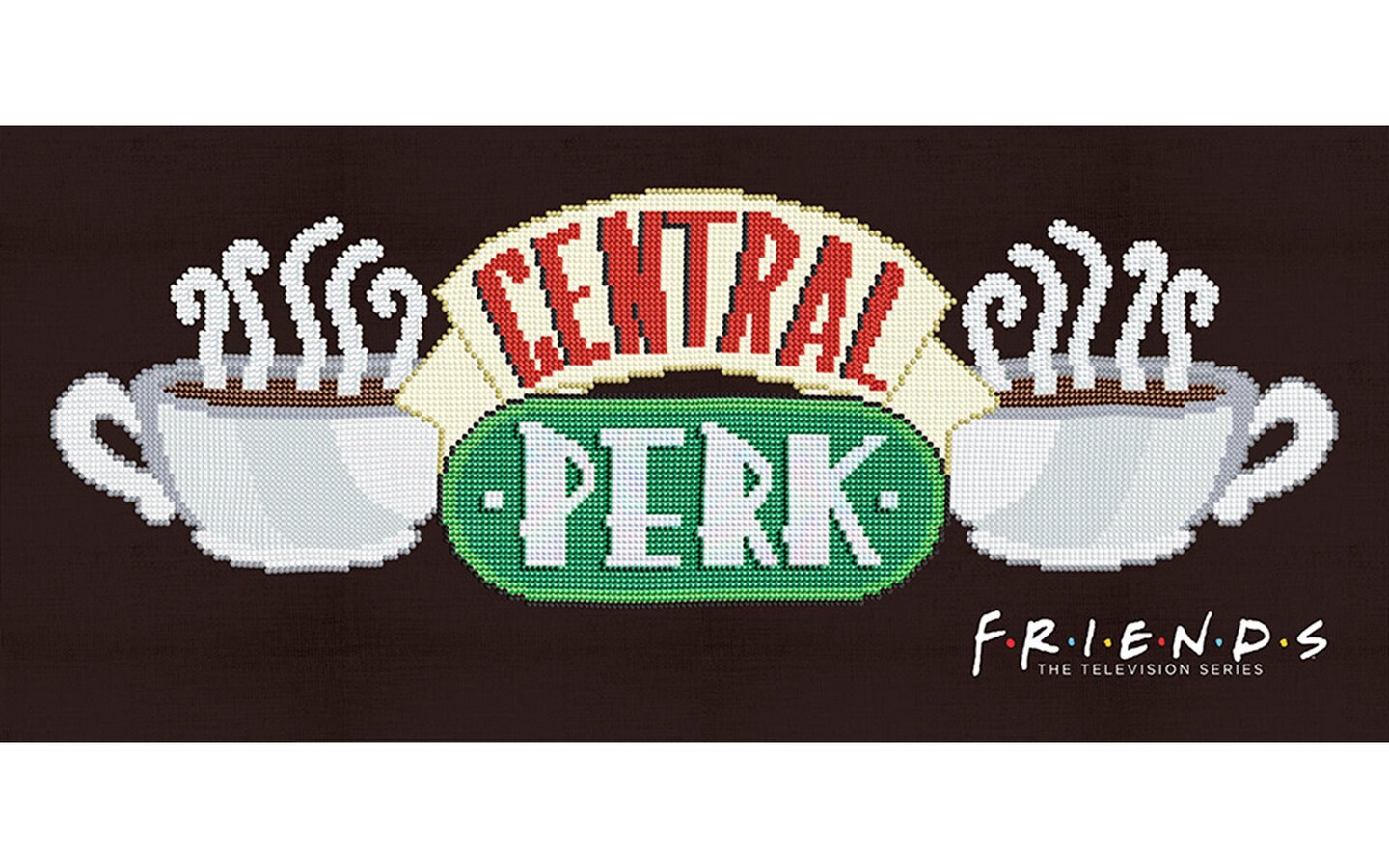 Diamond Painting Kit Intermed Friends Central Perk