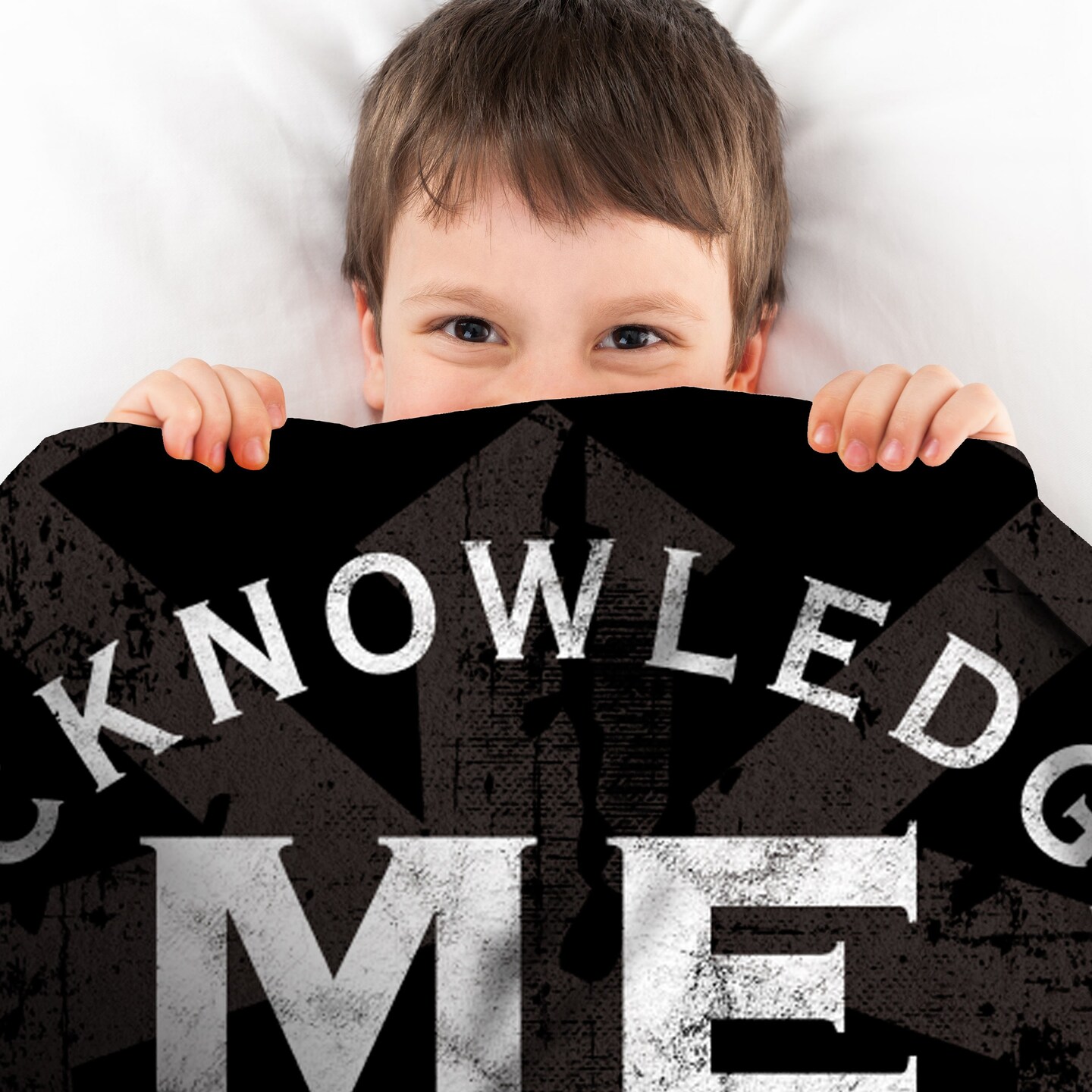 Sleep Squad WWE Roman Reigns 60” x 80” Raschel Plush Blanket - Acknowledge Me