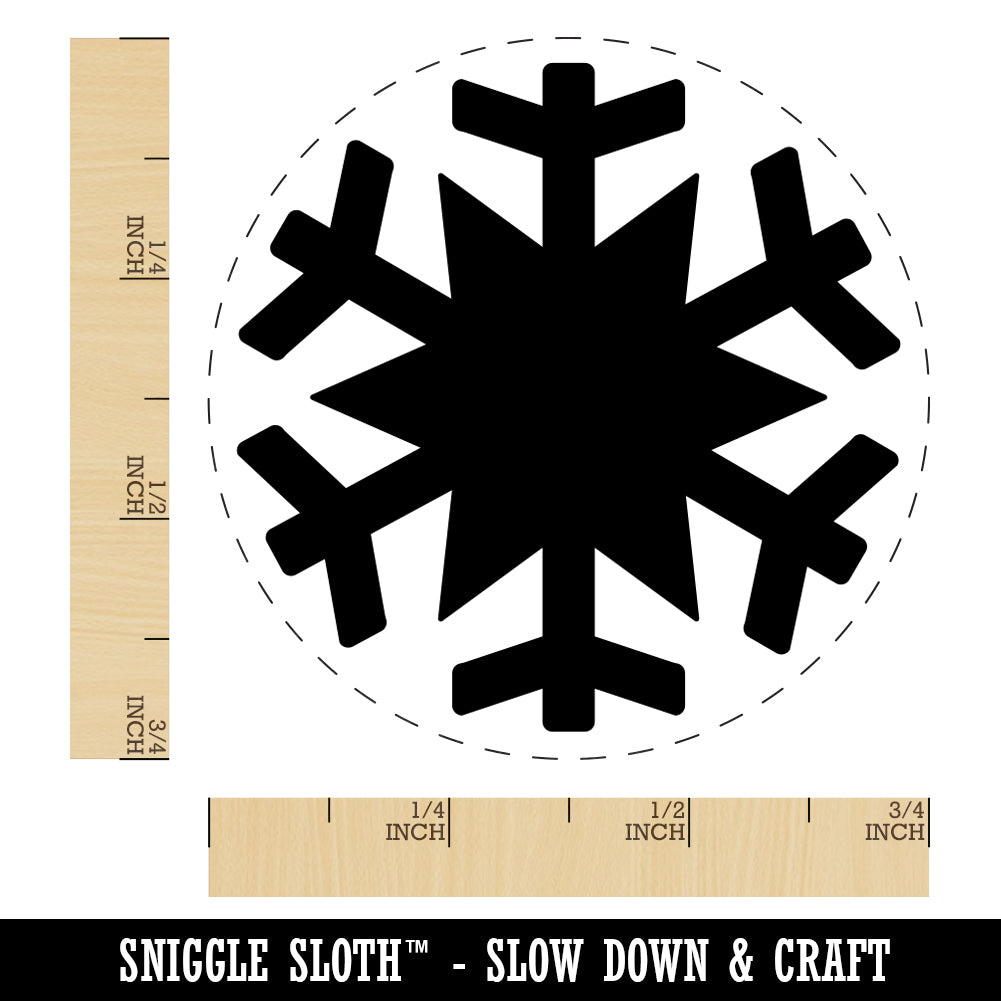 Snowflake Foam Stampers