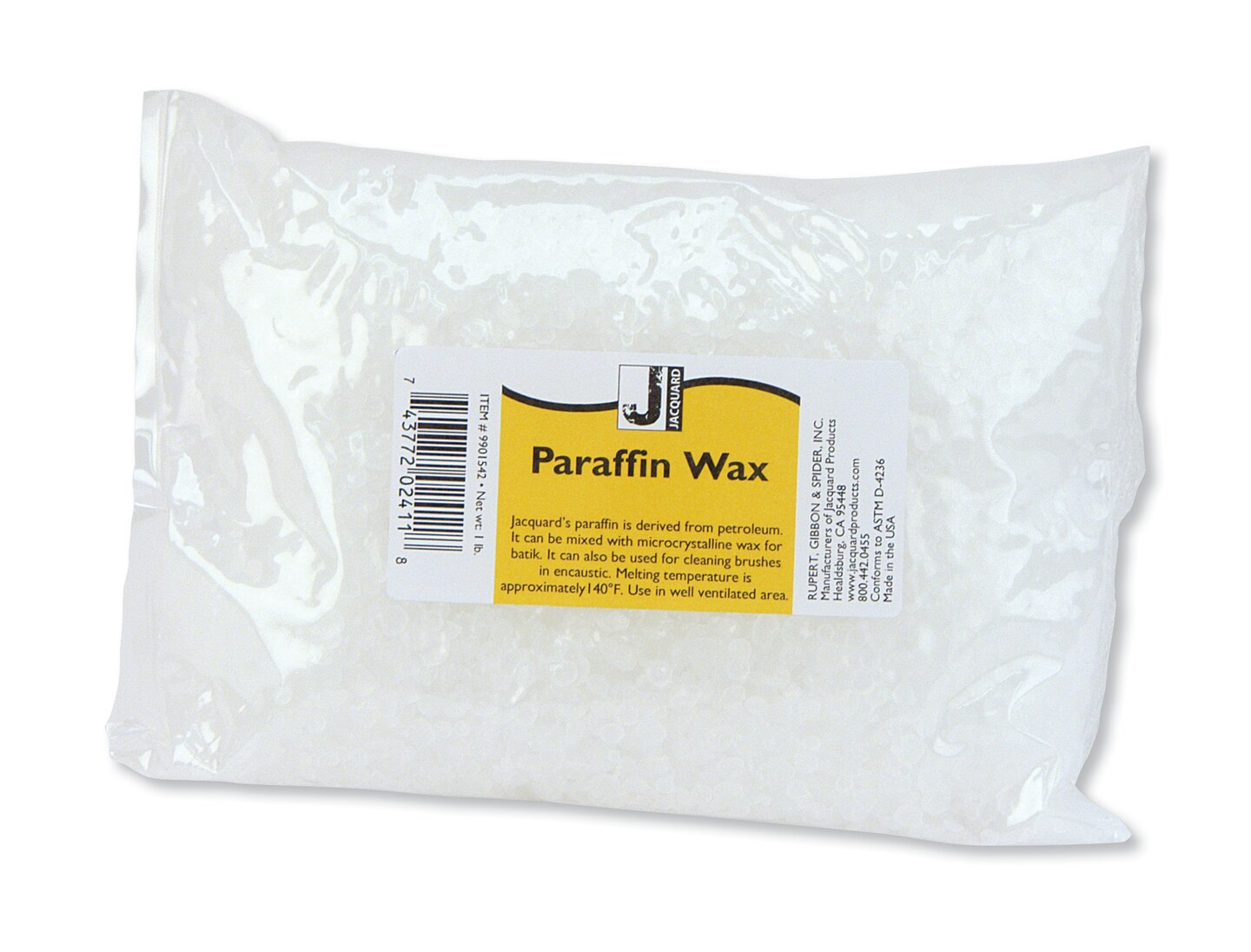 Jacquard Paraffin Wax, 1 lb. Bag
