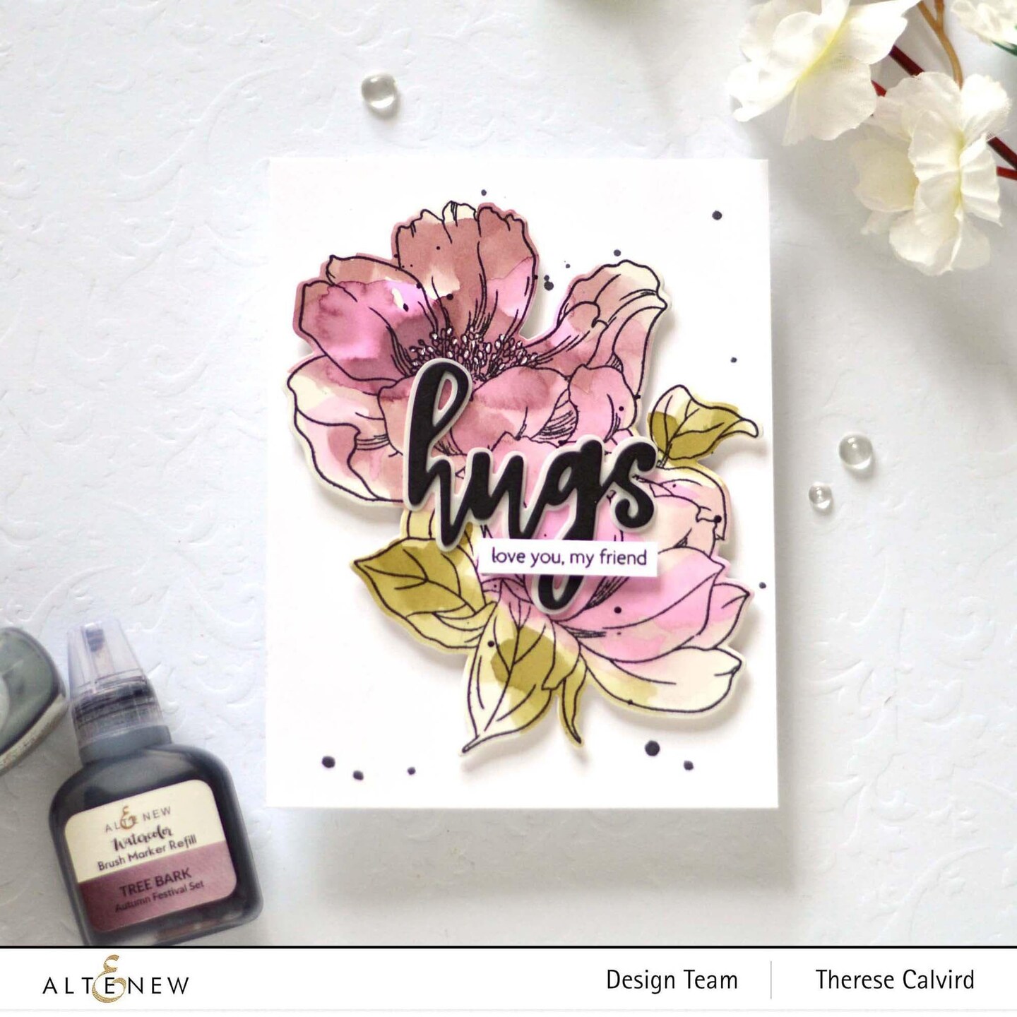Build-A-Garden: Pristine Peonies &#x26; Add-On Die Bundle