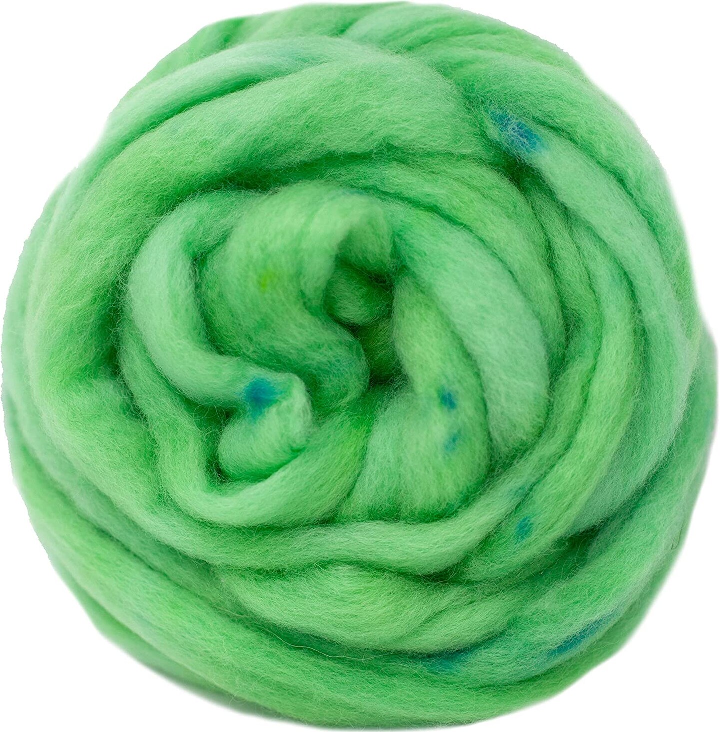 Hand Dyed BFL Wool Roving tonal colorways for easy needle felting, hand spinning or