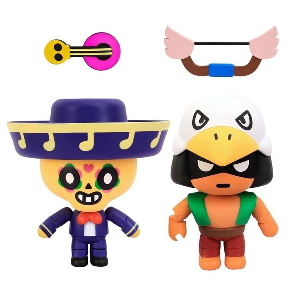 Brawl Stars Bo Poco Action Figures Set Pmi International Kids Brawler Toys