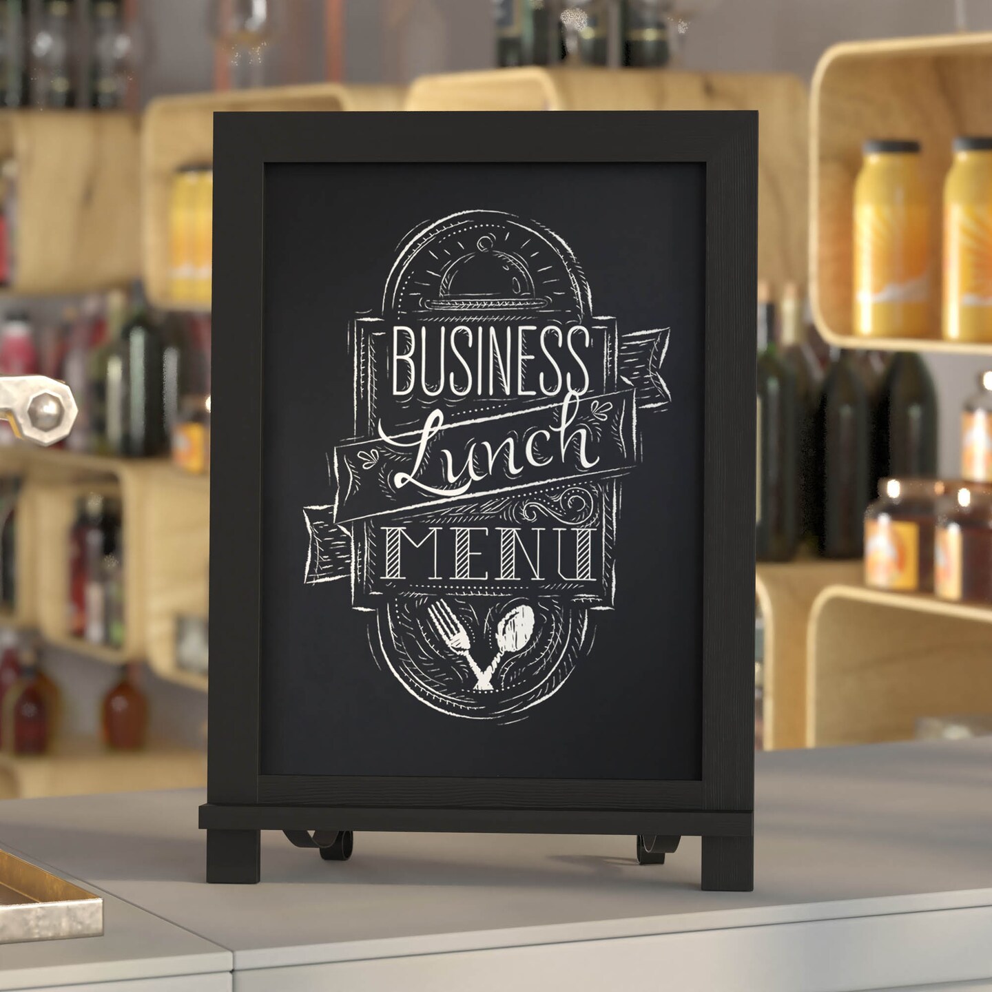 Canterbury Reusable Restaurant Stencil Set Use with Dry Erase Markers, Liquid Chalk Markers or Regular Markers