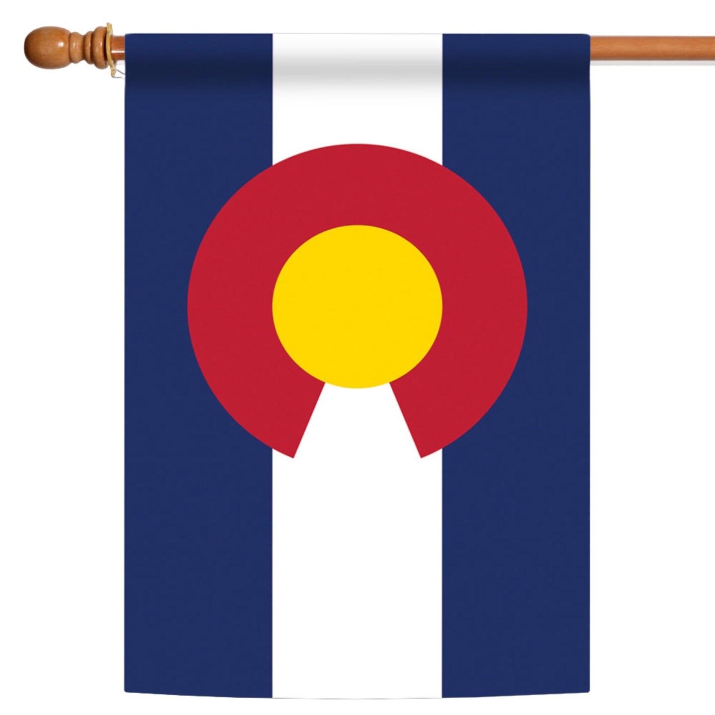 Toland Home Garden Blue and White Colorado State Outdoor House Flag 40&#x22; x 28&#x22;