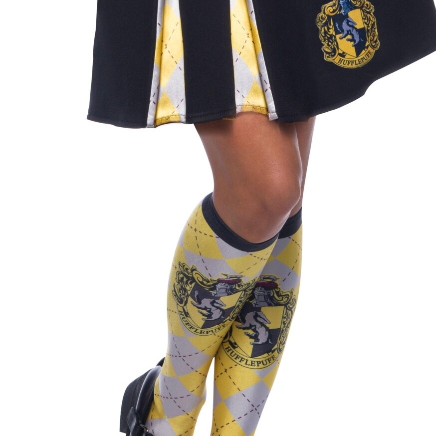 Harry Potter Hufflepuff Socks Adult Costume Accessory Rubies