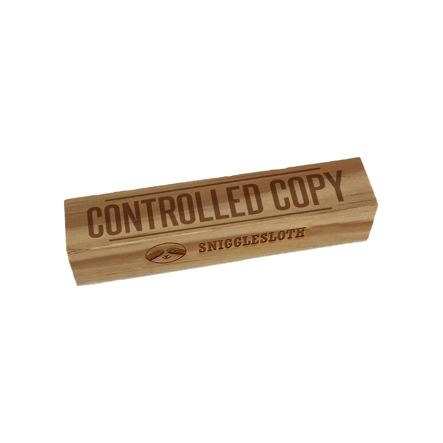 Controlled Copy Office Filing Rectangle Rubber Stamp for Stamping Crafting