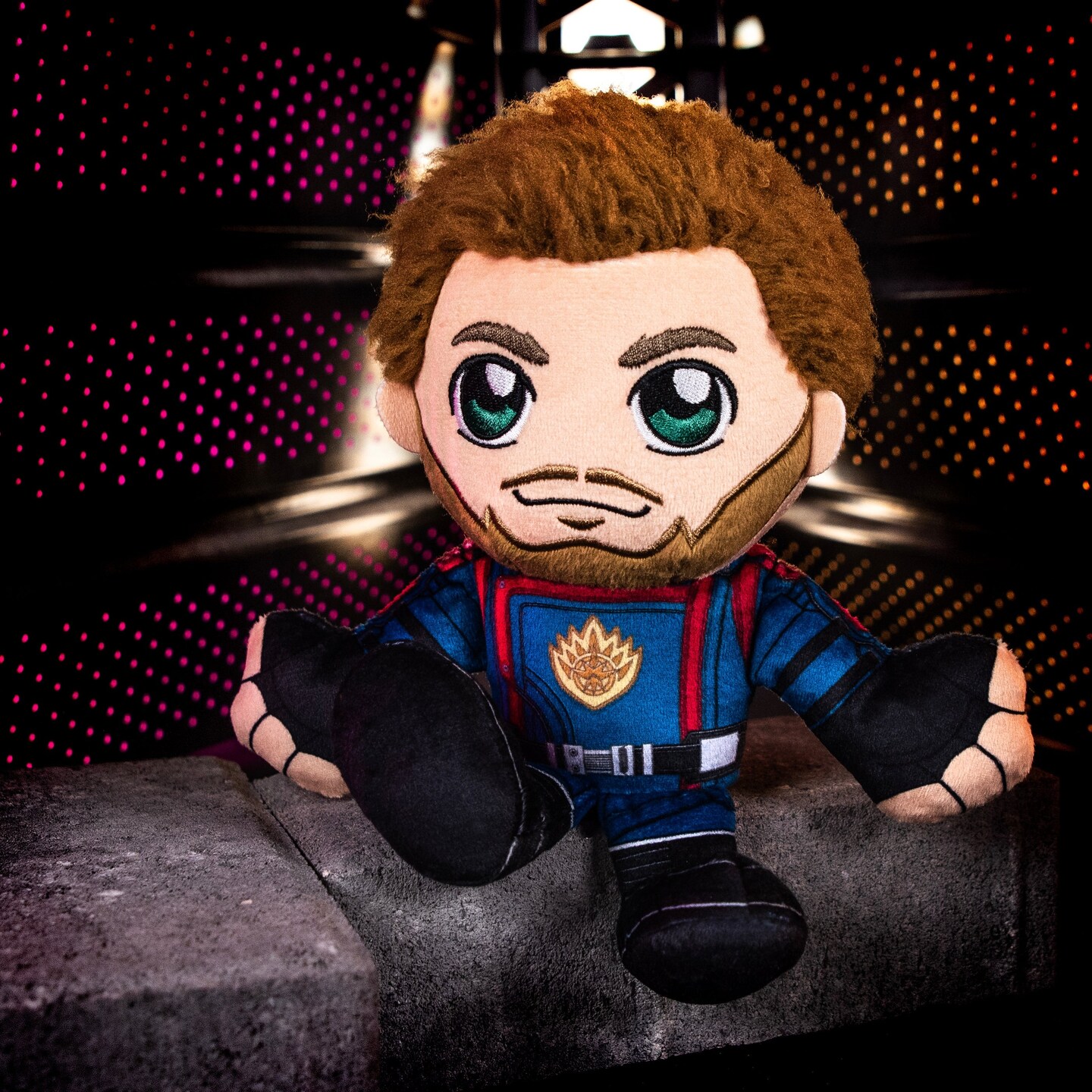 Bleacher Creatures Marvel Star Lord 8&#x22; Kuricha Sitting Plush