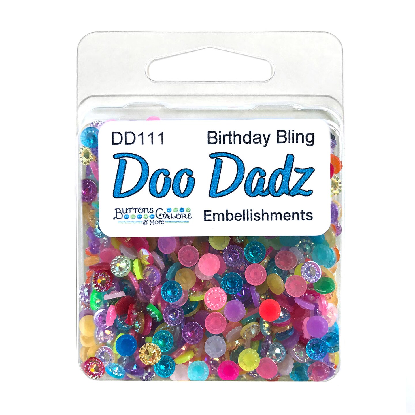 DooDadz Collection of Colorful Craft Embellishments from Buttons Galore &#x26; More