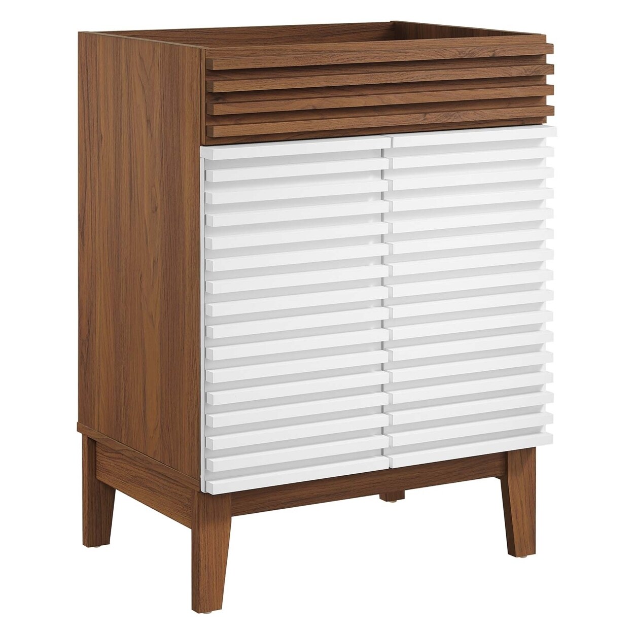 Modway Render Bathroom Vanity Cabinet (Sink Basin Not Included)-EEI-4598-WHI-WAL