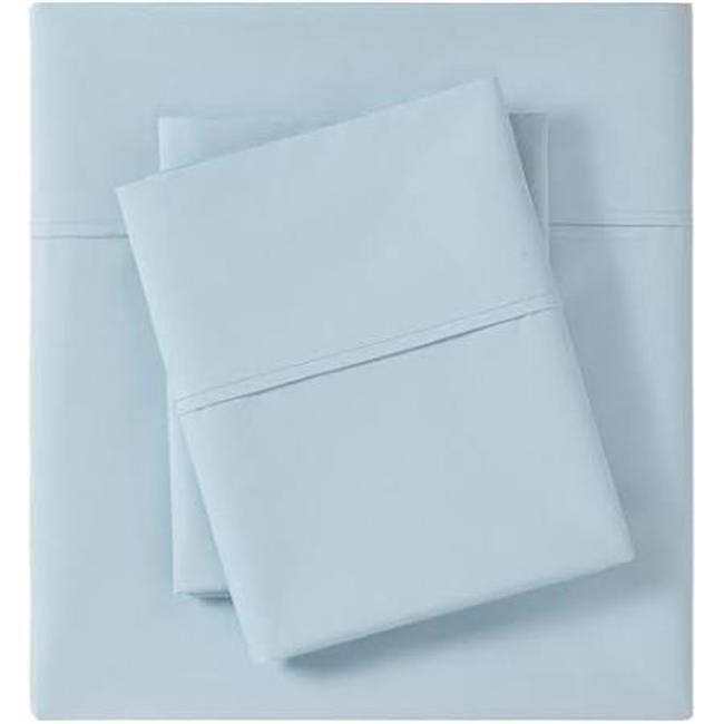 Madison Park  Twin Size Cotton Sheet Set, Aqua