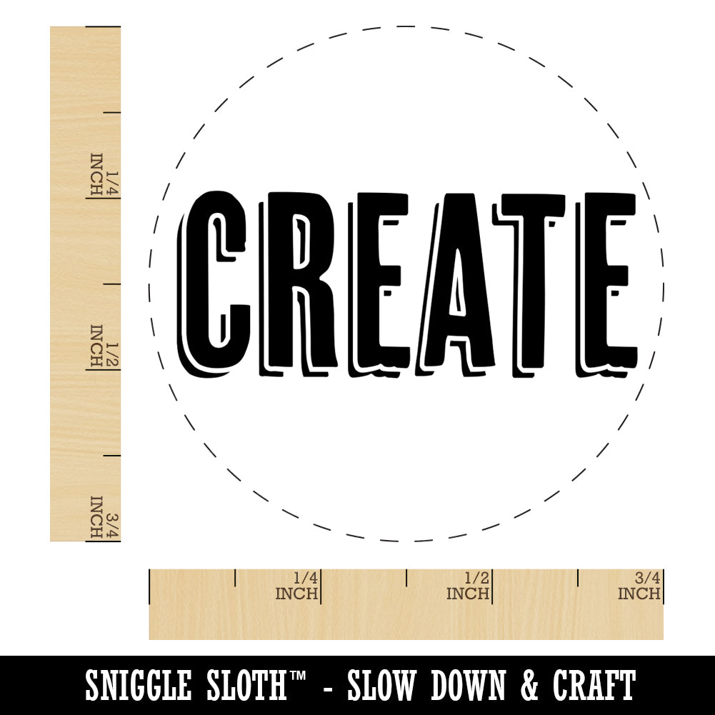Create Drop Shadow Text Rubber Stamp For Stamping Crafting Planners