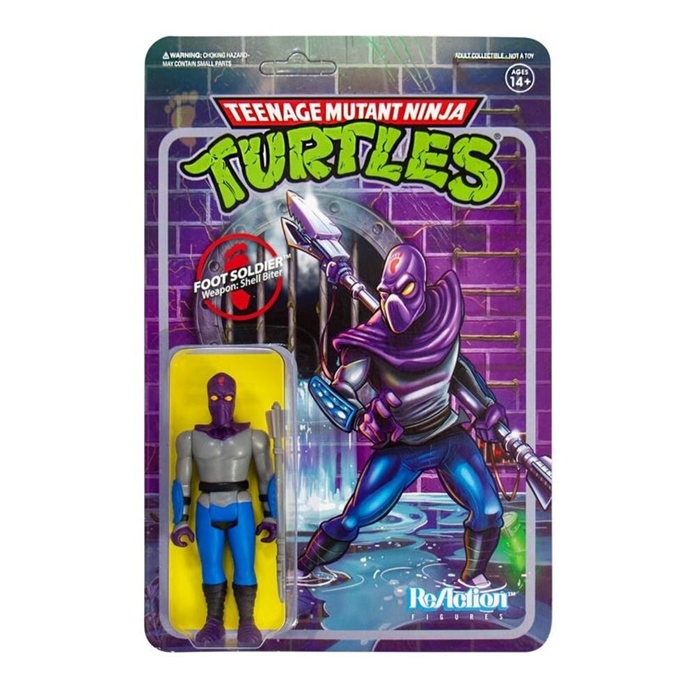 Super7 Teenage Mutant Ninja Turtles Foot Soldier Shedder Clan TMNT Figure