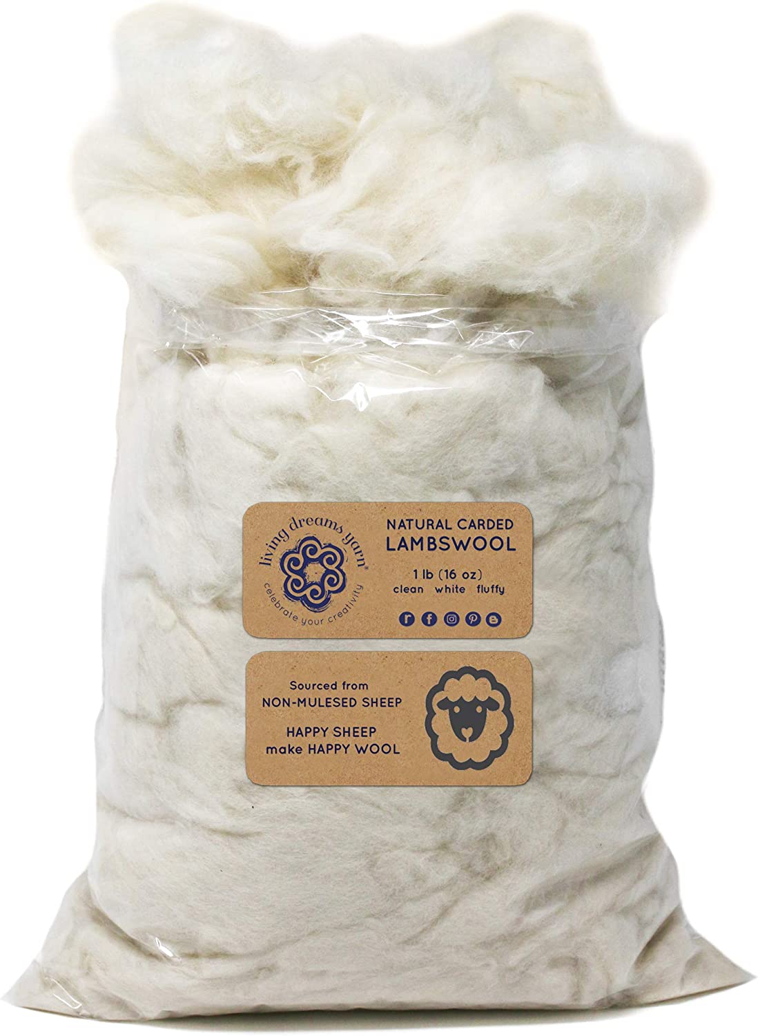 Lambs Wool 4 oz Bag
