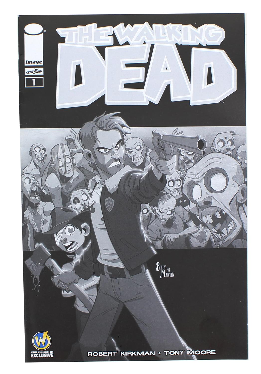 Image Comics The Walking Dead #1 | WW Tulsa B&#x26;W Cover