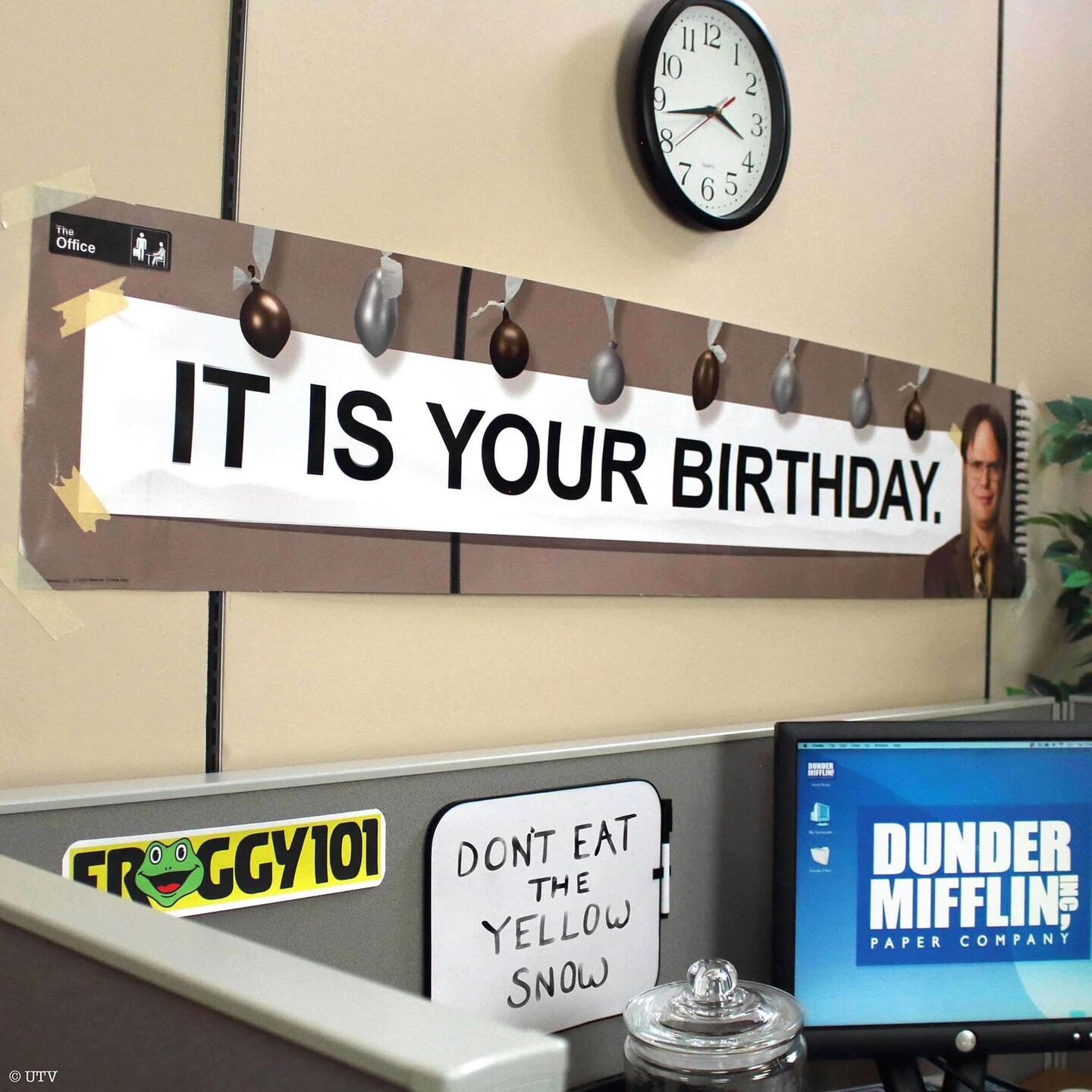 The Office &#x22;It Is Your Birthday&#x22; Party Banner