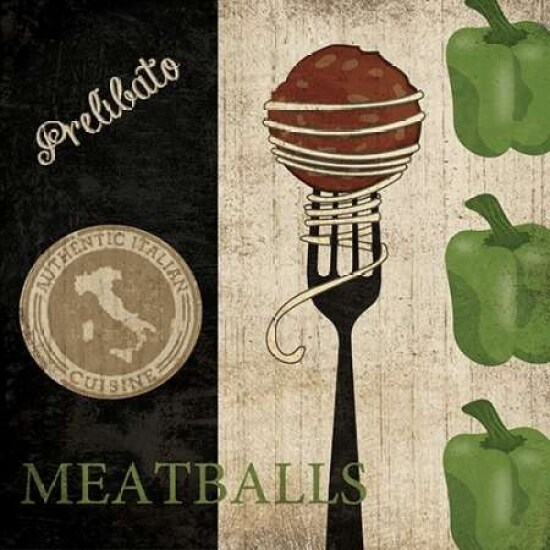 BIG NIGHT OUT - MEATBALLS Poster Print by Piper Ballantyne - Item # VARPDXPB25647