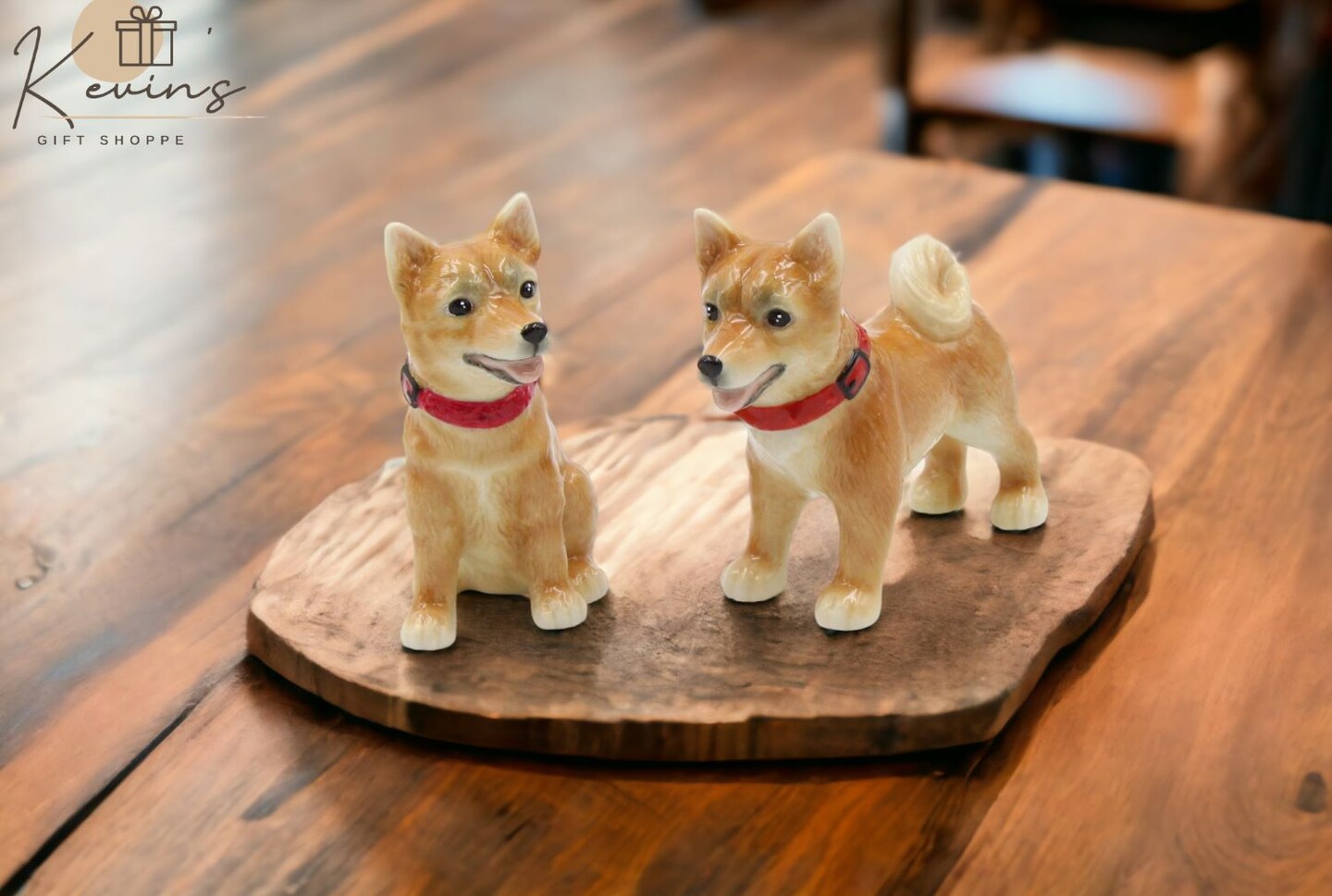 Ceramic Shiba Inu Salt And Pepper Shakers, The Doge, Home D&#xE9;cor, Gift for Her, Gift for Mom, Kitchen D&#xE9;cor, Dog Lover Gift