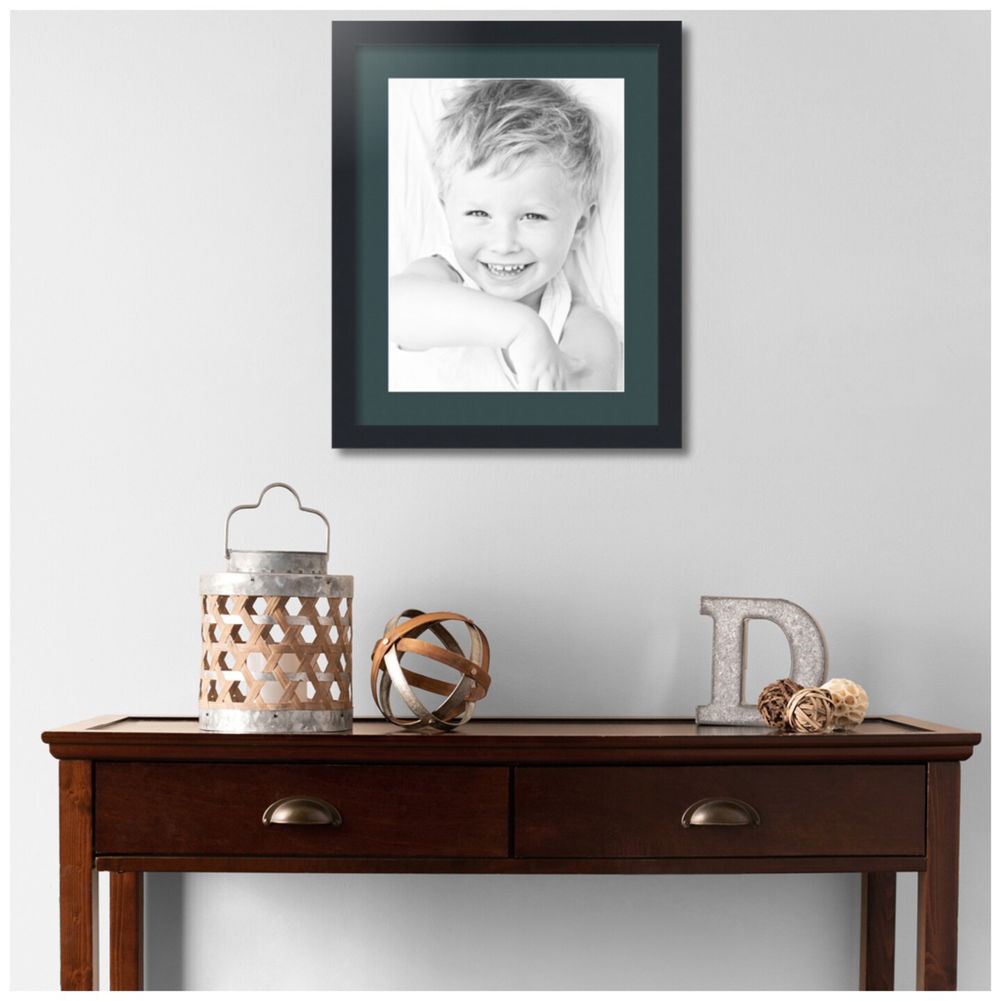 ArtToFrames 16x20" Matted Picture Frame with 12x16" Single Mat Photo Opening Framed in 1.25" Black and 2" Mat (FWM-3926-16x20)