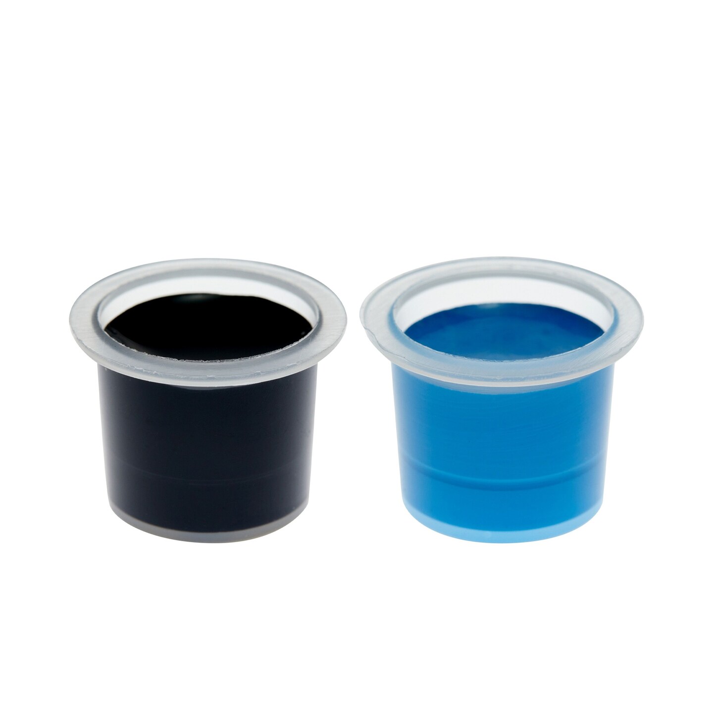 1000 Pack Disposable Tattoo Ink Caps, Pigment Cups for Microblading (14mm)
