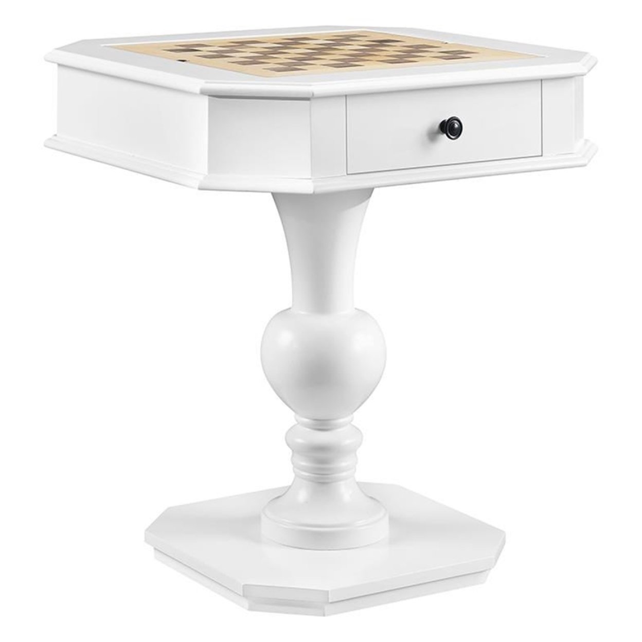 Michael Table Game Saltoro Sherpi Susy 28 Inch Wood Reversible Board Game Table with ...