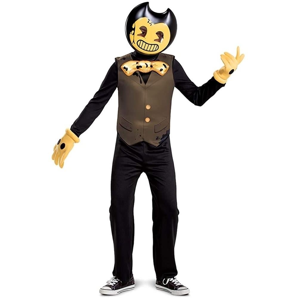 Disguise Bendy And The Dark Revival Classic Boys Costume Size S 4-6 Game Character