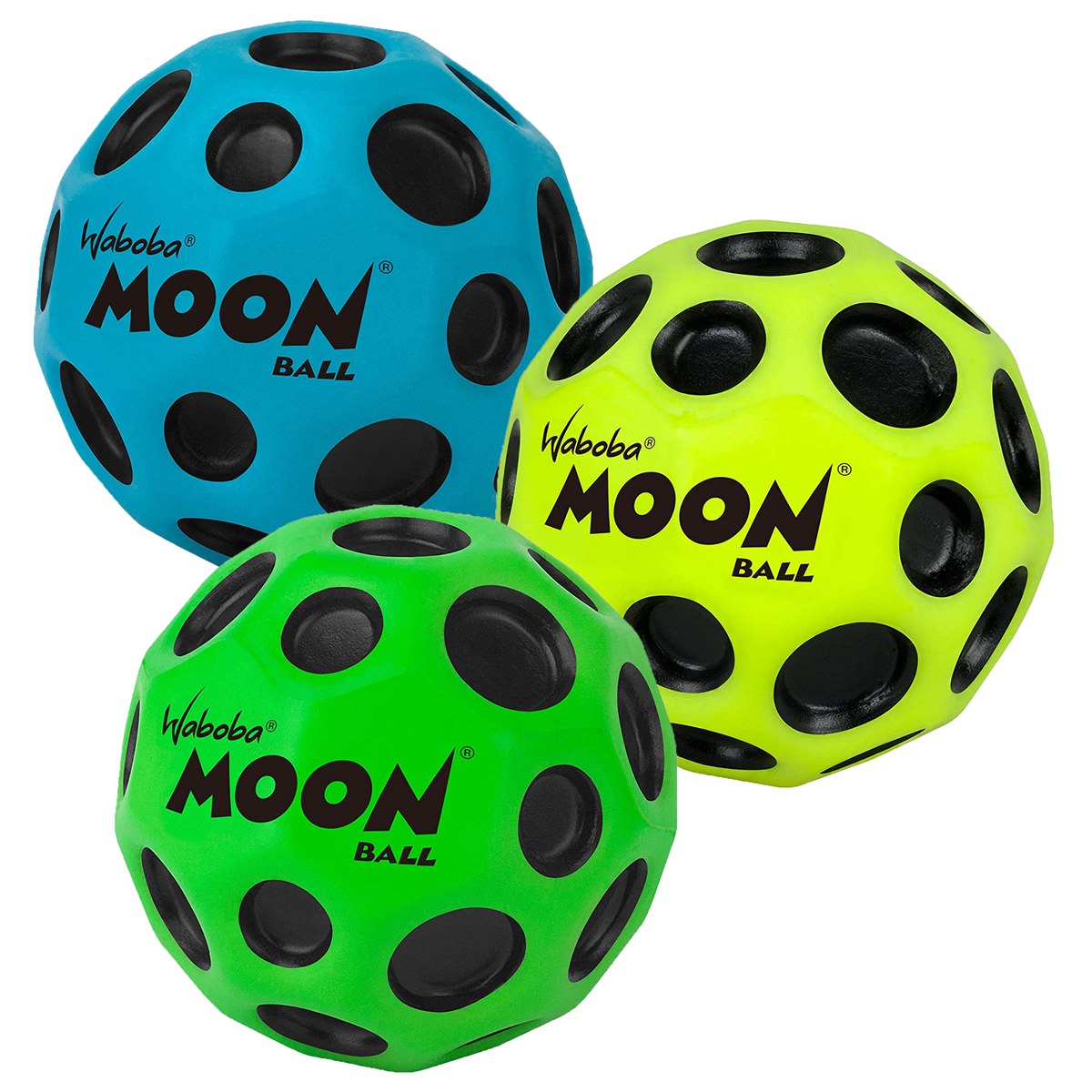 Waboba Moon Balls - Assorted Colors - Set of 3