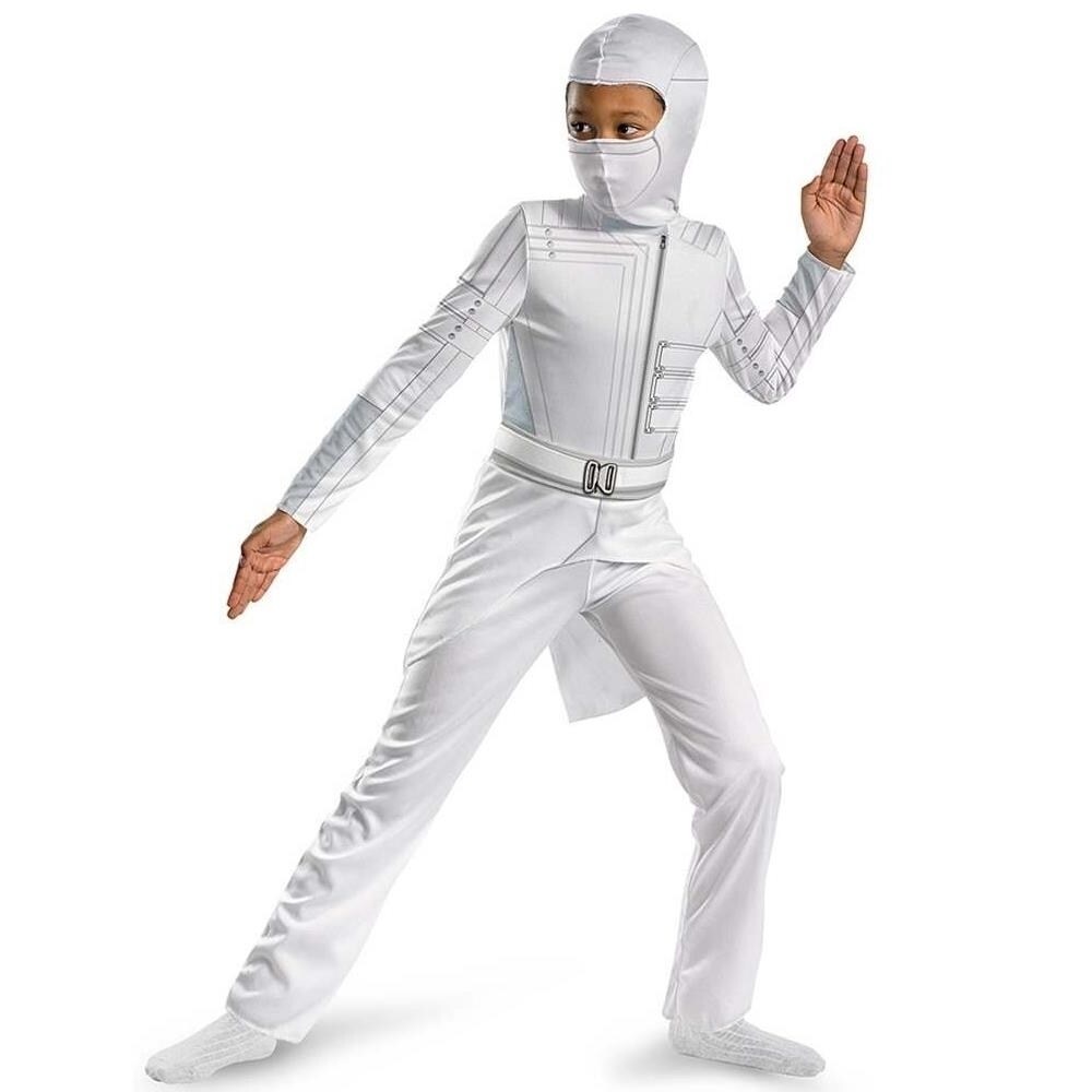Gi Joe Storm Shadow Classic Costume Size S 4-6 Kids Outfit Disguise 42590L
