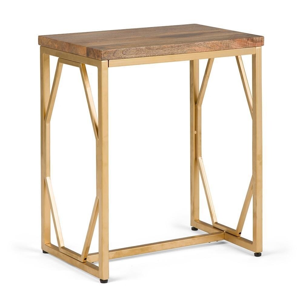 Simpli Home Selma Metal Table