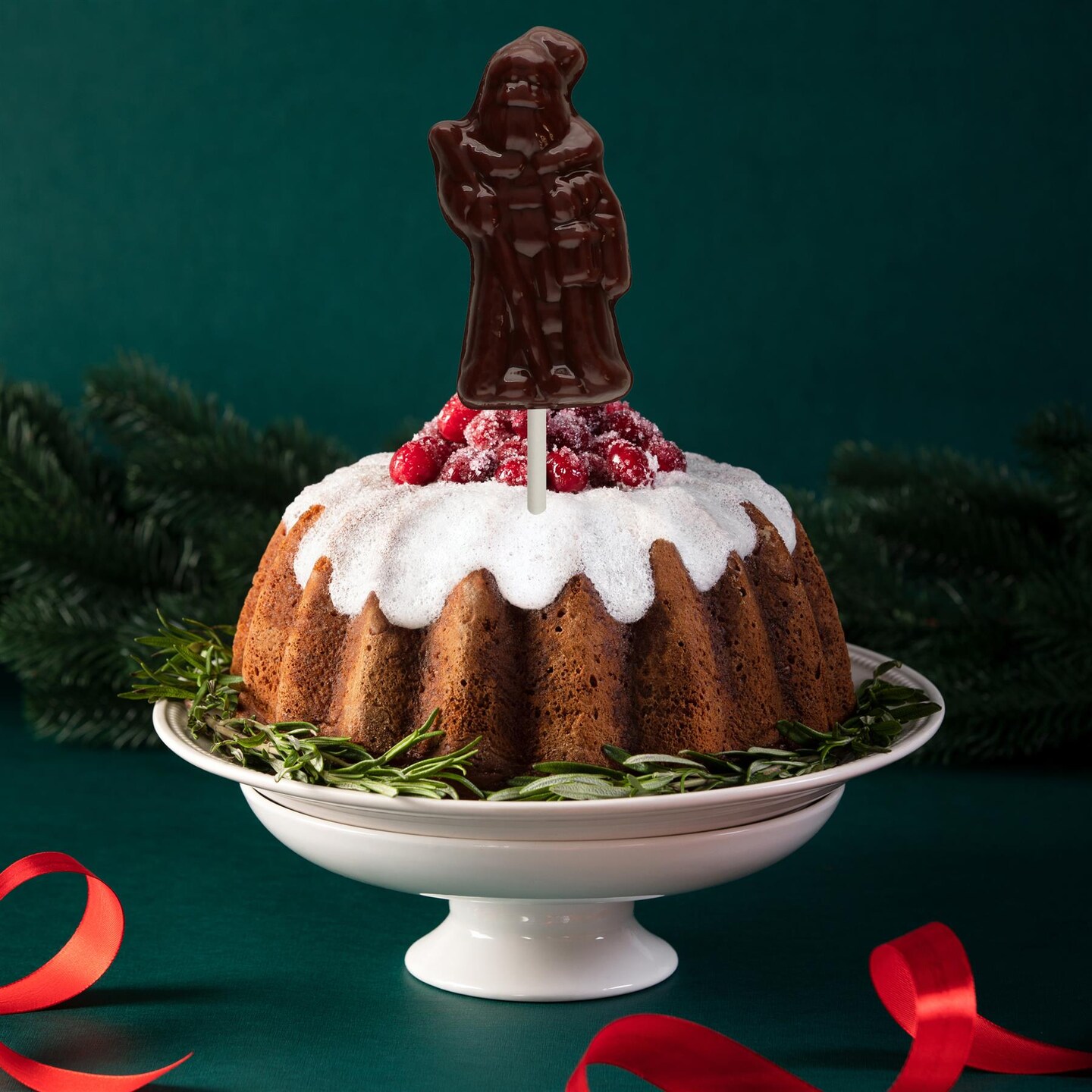 Chocolate Mold Old Fashioned Santa Pop