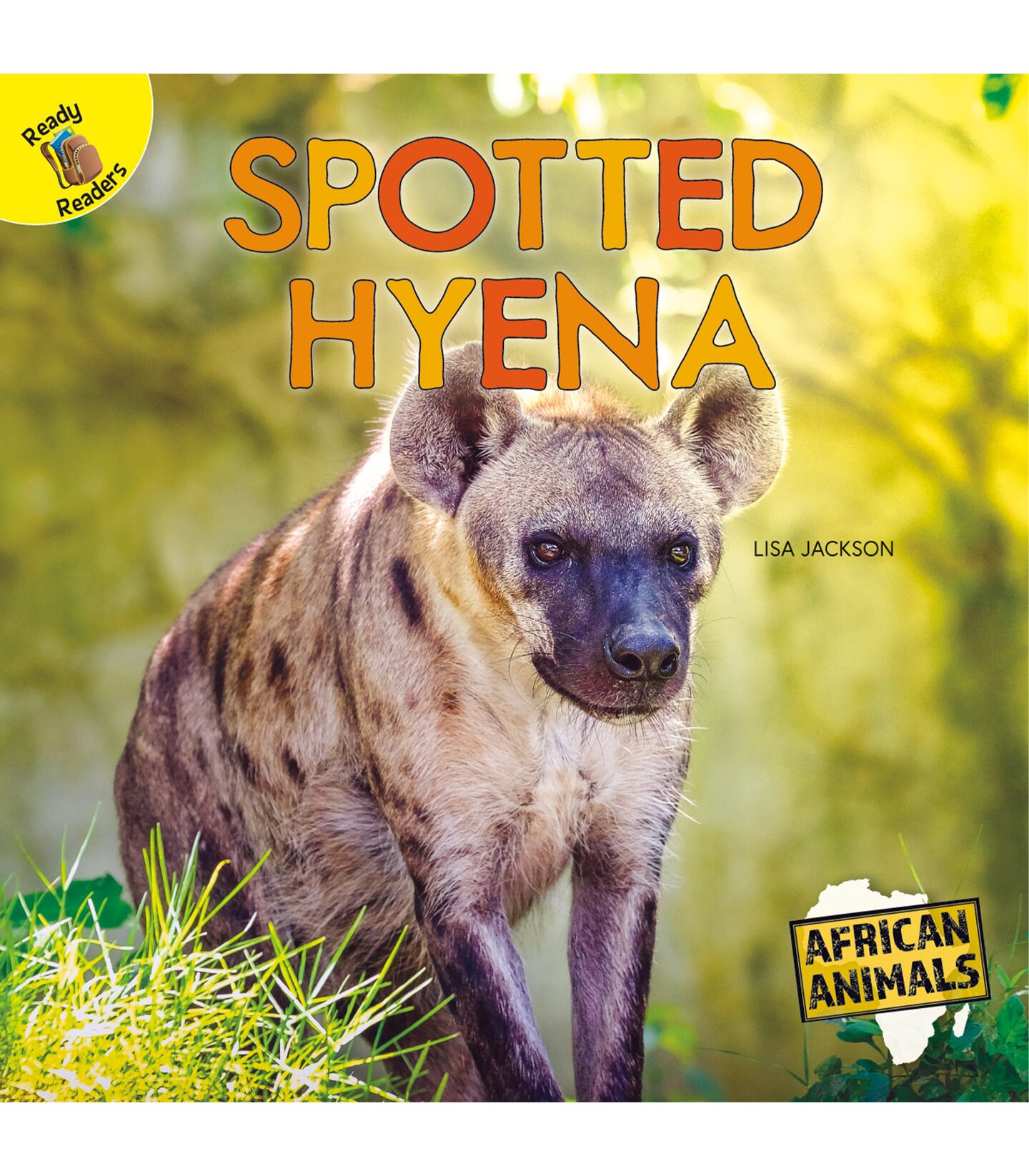 Rourke Educational Media African Animals Spotted Hyena Reader