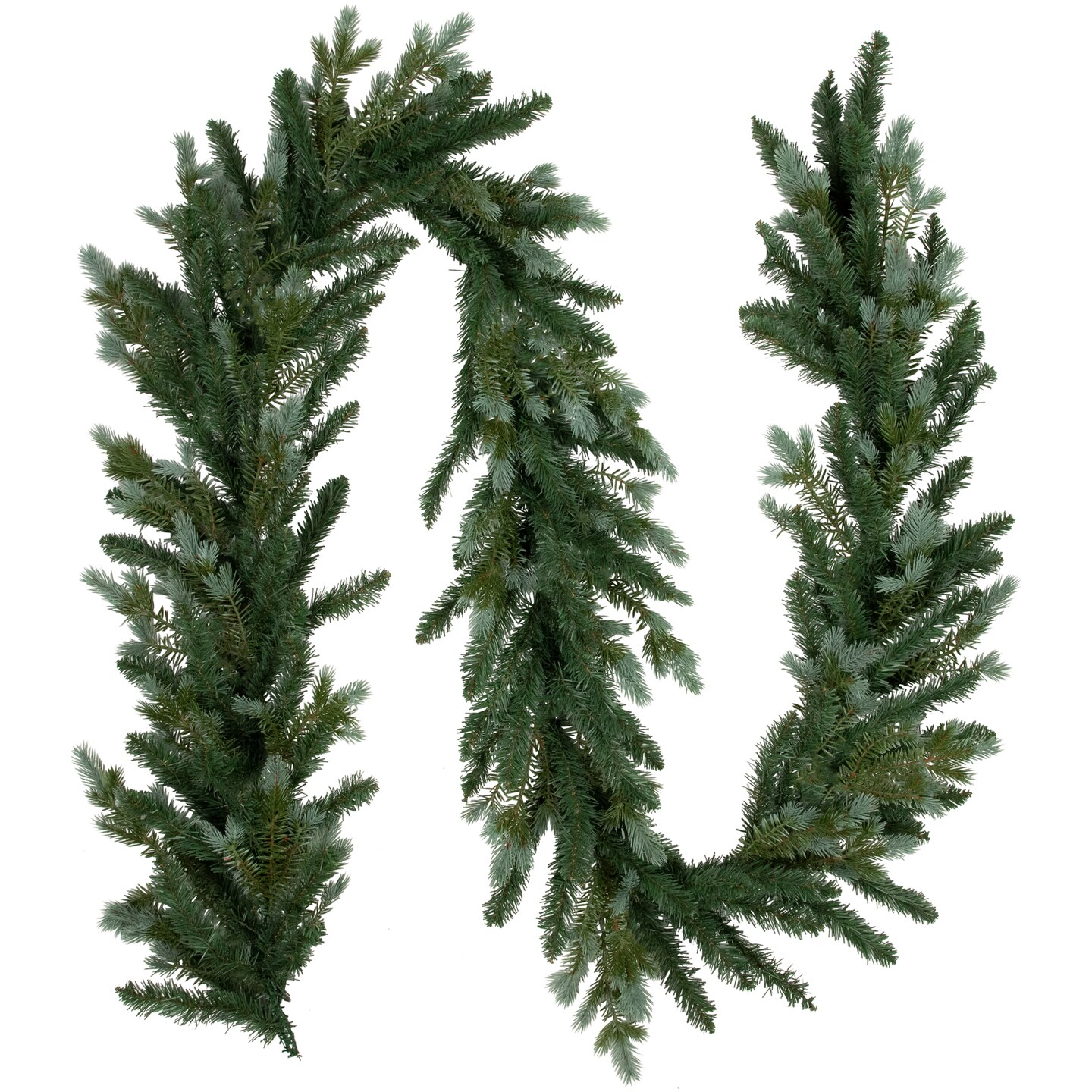 Northlight Real Touch&#x2122;&#xFE0F; Blue Spruce Artificial Christmas Garland - 9&#x27; x 14&#x22; - Unlit