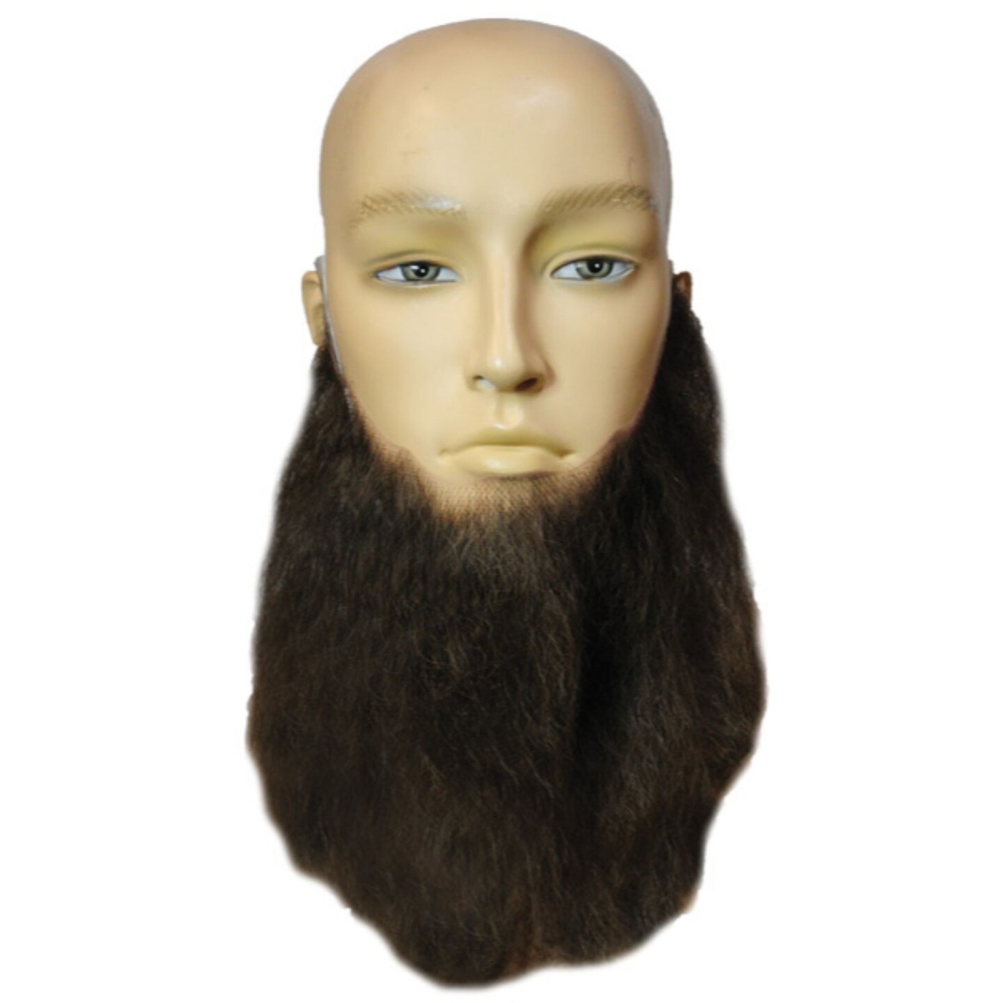 The Costume Center Long Dutch Men Adult Halloween Beard Costume Accessory - One Size - Brown and Gray