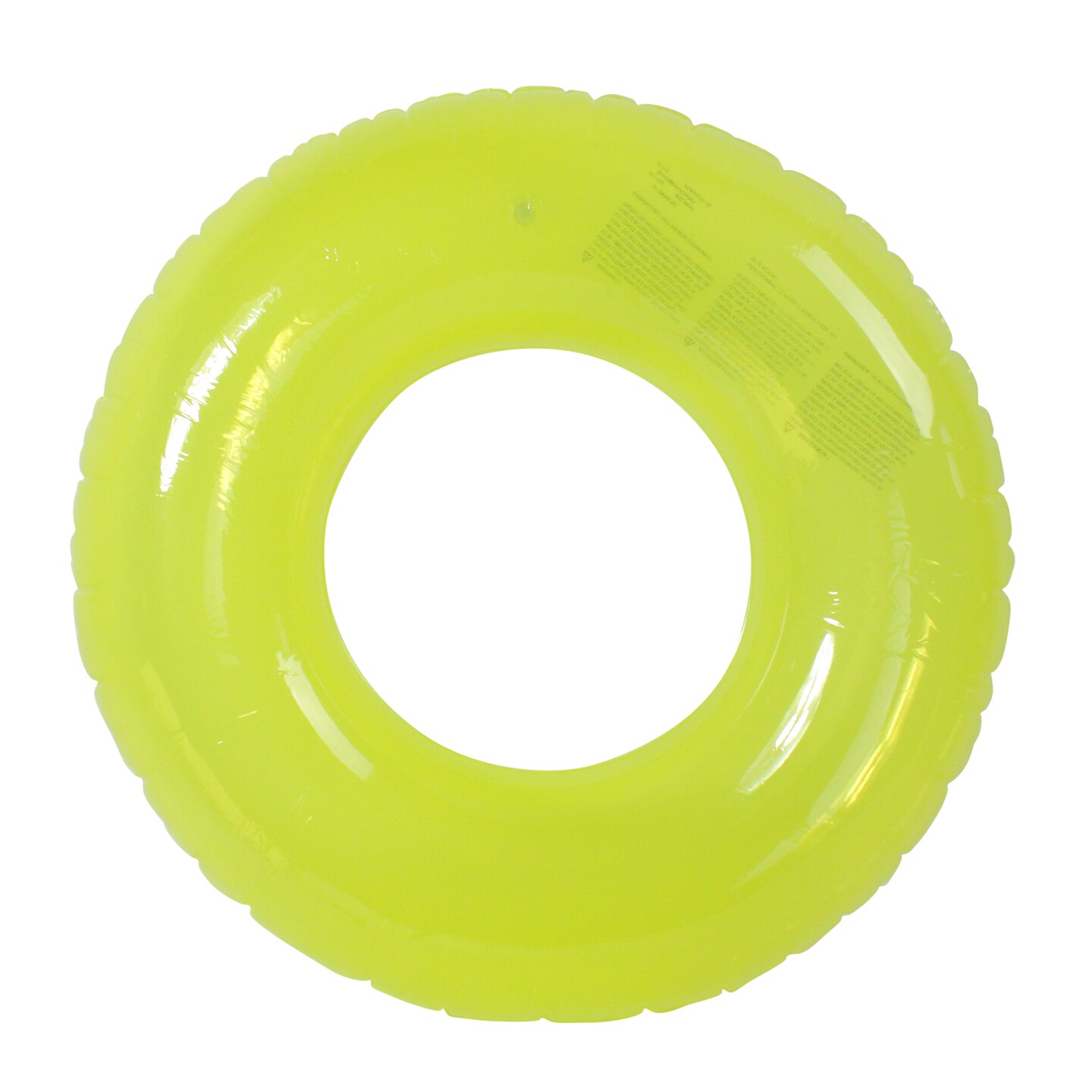 Swim Central Inflatable Swim Ring Tube Pool Float - 30" - Yellow